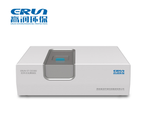 Detection method of infrared oil and water quality analysis instrument