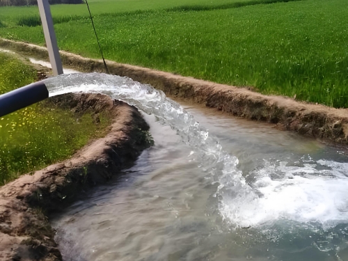 The reuse of urban recycling water of farmland irrigation water