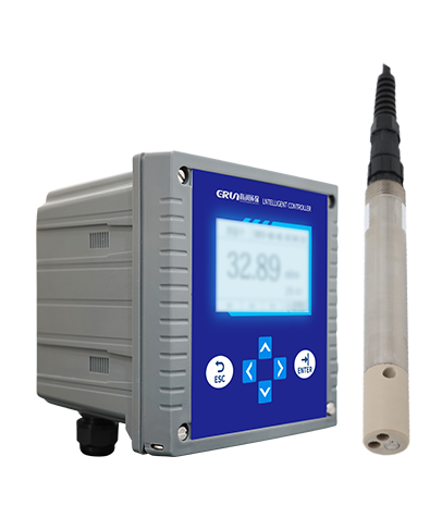 Water quality conductivity (salinity) online monitor