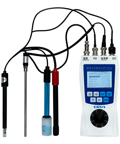 Portable multi-parameter water quality meter