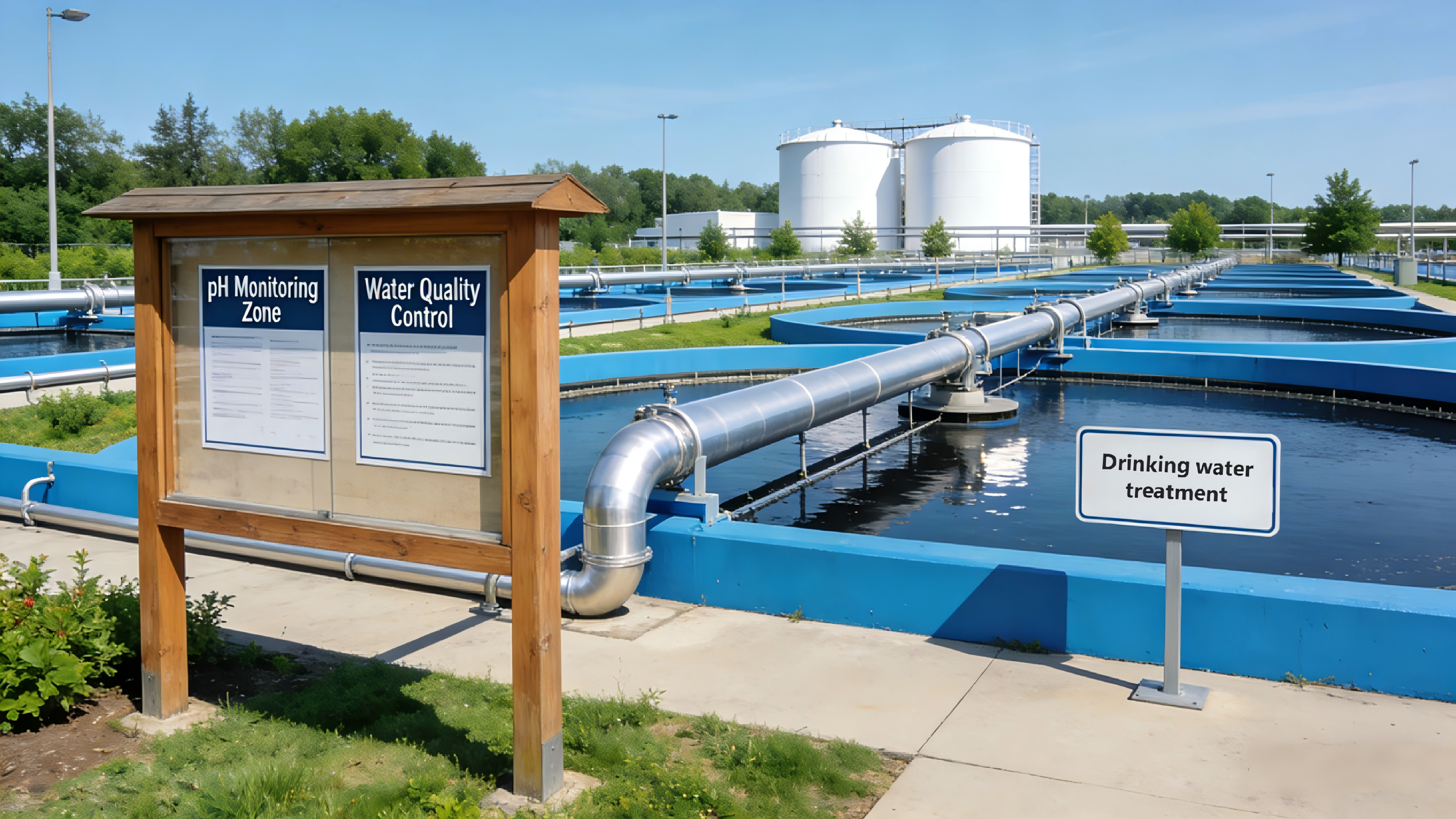 Drinking water treatment scenario