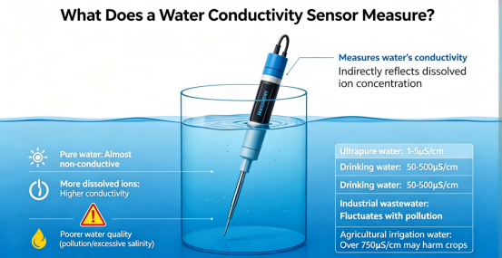 Water Conductivity Sensor Measure
